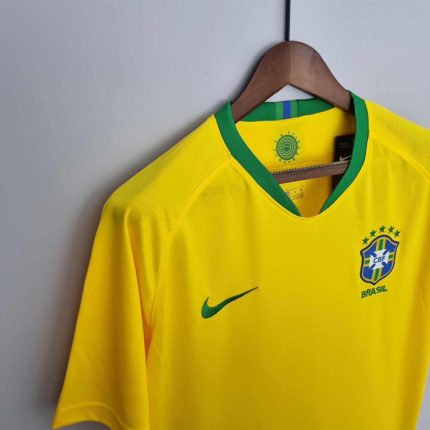 Camisola Seleção Brasileira Retrô 2008 Amarela - Nike