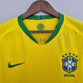 Camisola Seleção Brasileira Retrô 2008 Amarela - Nike
