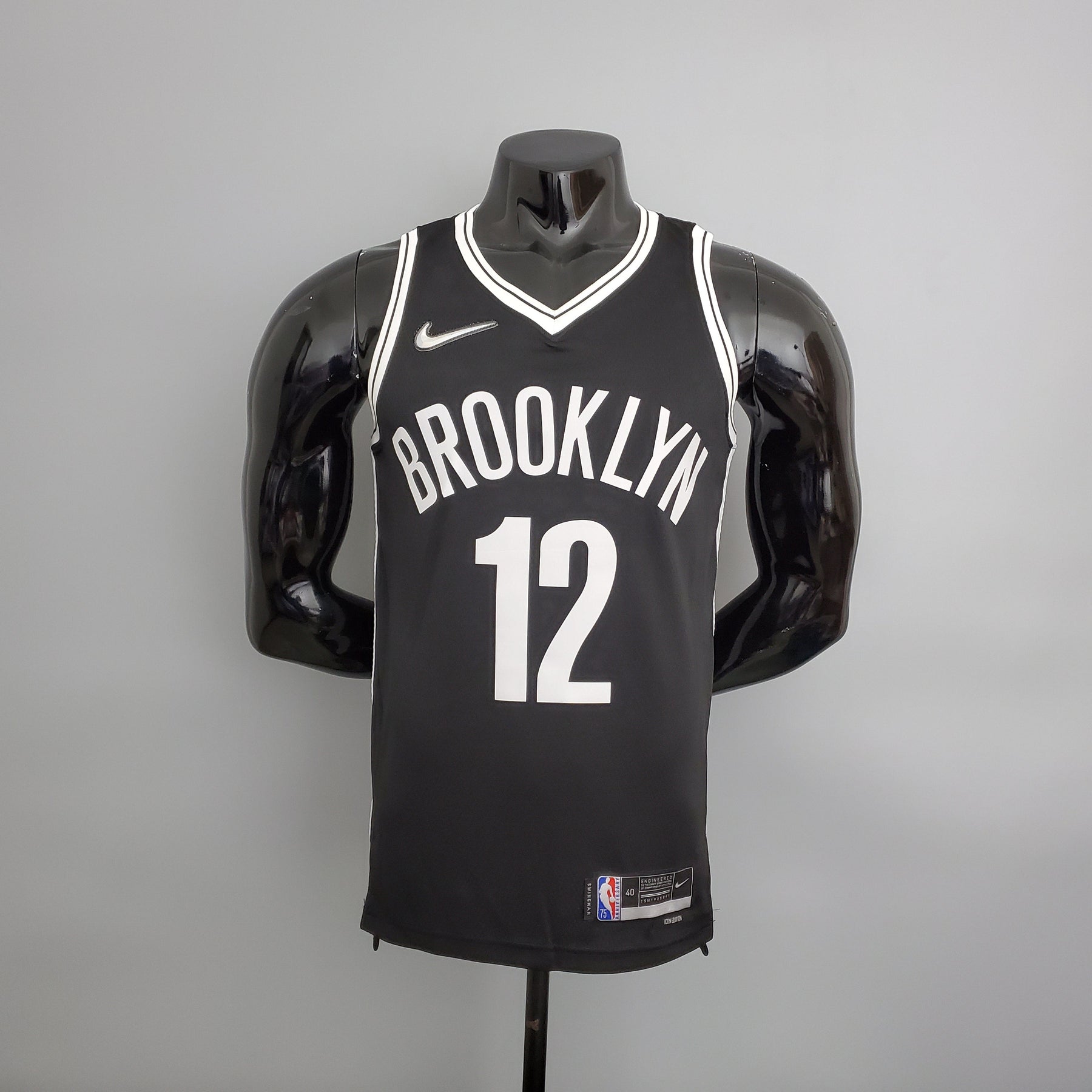 Camisola NBA Brooklyn Nets #12 Harris- 75° Aniversário Black