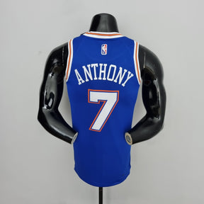 Camisola NBA NY Knicks #7 Anthony - 75° Aniversário Limited Blue