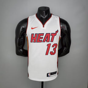 Camisola NBA Miami Heat #13 Adebayo - 75° Aniversário White