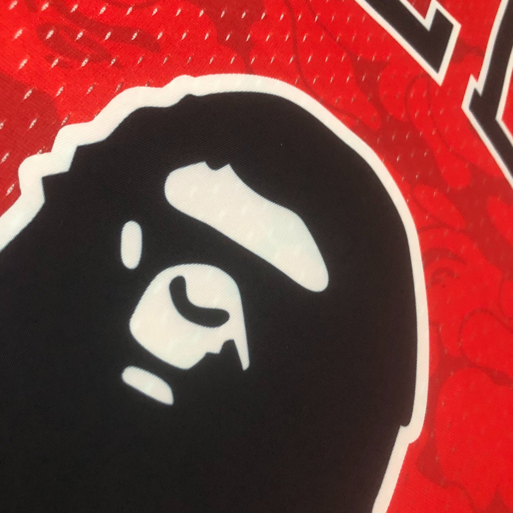 Camisola Mitchell & Ness x BAPE - Chicago Bulls