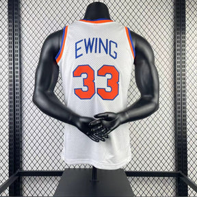 Camisola Mitchell & Ness New York Knicks Patrick Ewing 1985-86 Branca