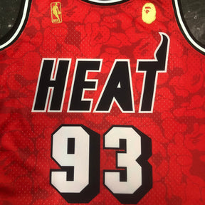 Camisola Miami Heat Mitchell & Ness BAPE Edition 1993