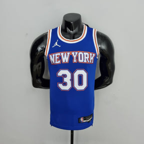 Camisola NBA NY Knicks #30 Randle - 75° Aniversário Limited Blue