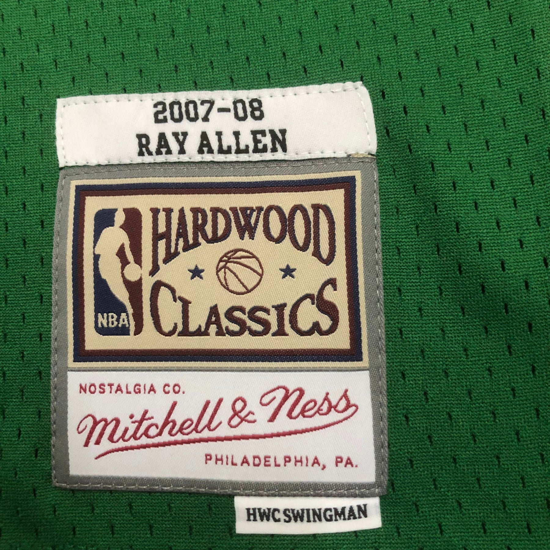 Camisola Boston Celtics Mitchell & Ness 07/08