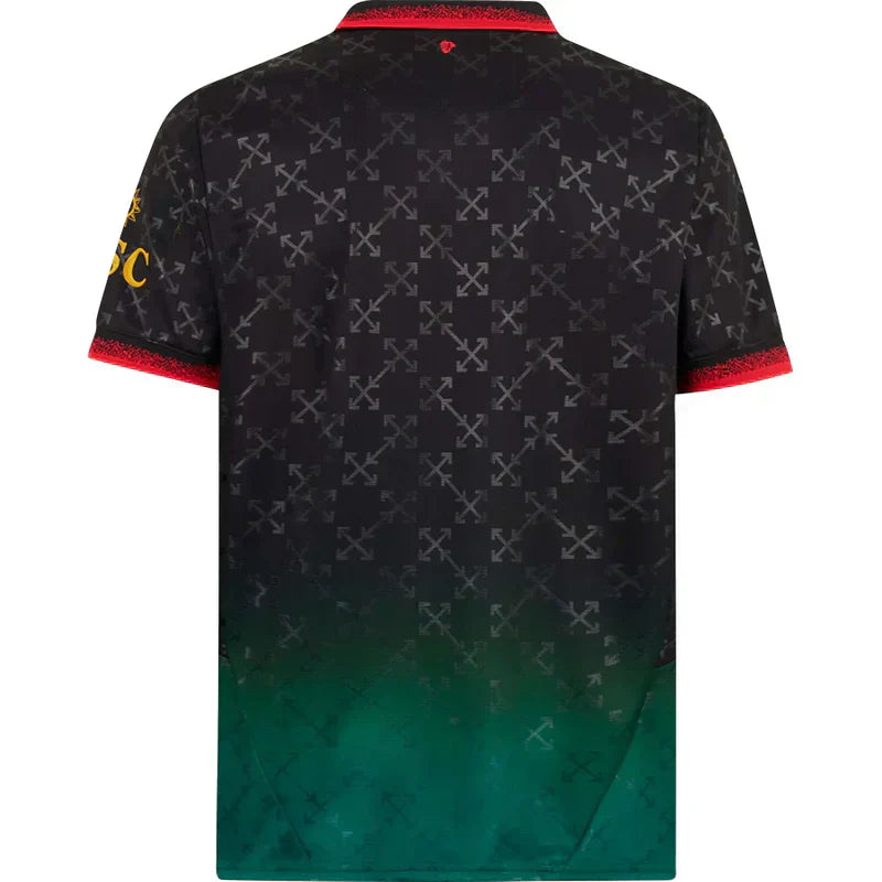 Camisola comemorativa do AC Milan 25/26 - Preta - Versão Torcedor