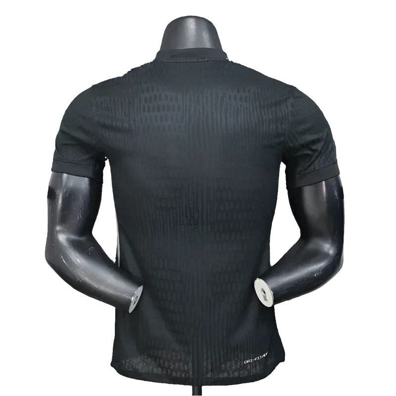 Camisola de goleiro do Paris Saint-Germain (PSG) 25/26 - Preta - Versão Jogador