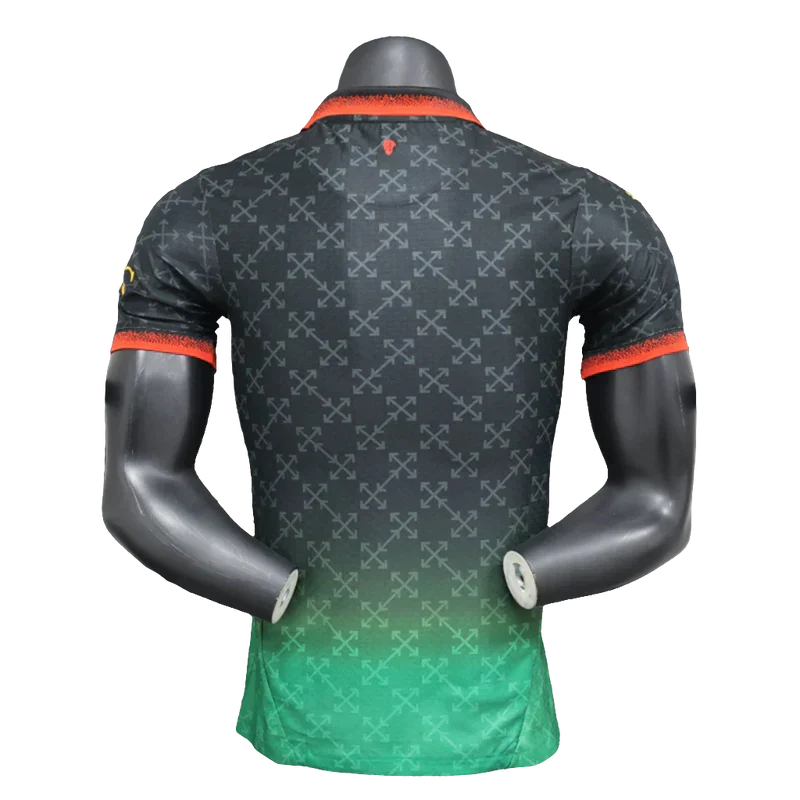 Camisola comemorativa do AC Milan 25/26 - Preta - Versão Jogador