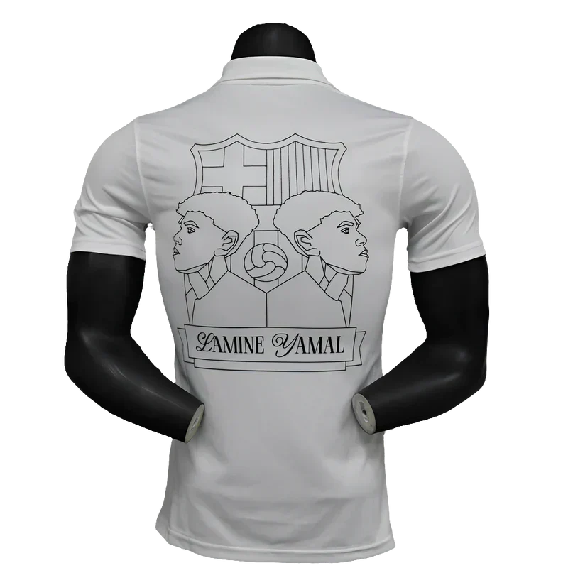 Camisola Barcelona Edição Especial 25/26 - Branca - Versão Jogador