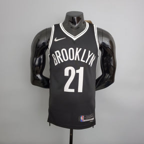 Camisola NBA Brooklyn Nets #21 Aldridge - 75° Aniversário Black
