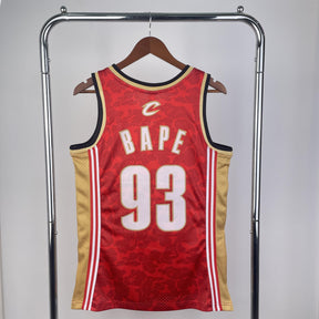 Camisola Mitchell & Ness x BAPE - Cleveland