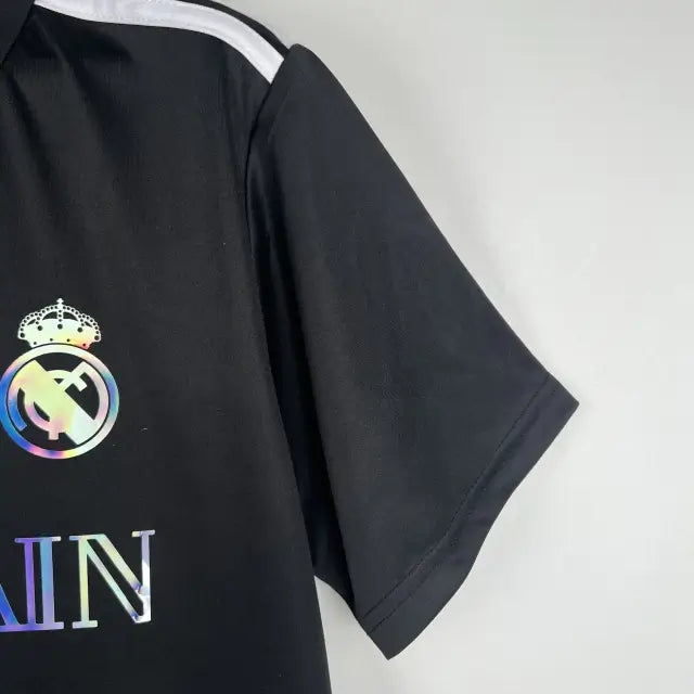 Camisola Barcelona x Balmain Masculina Torcedor 24/25 - Preta