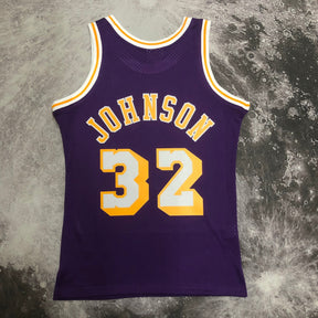 Camisola Los Angeles Lakers Mitchell & Ness Away 84/85