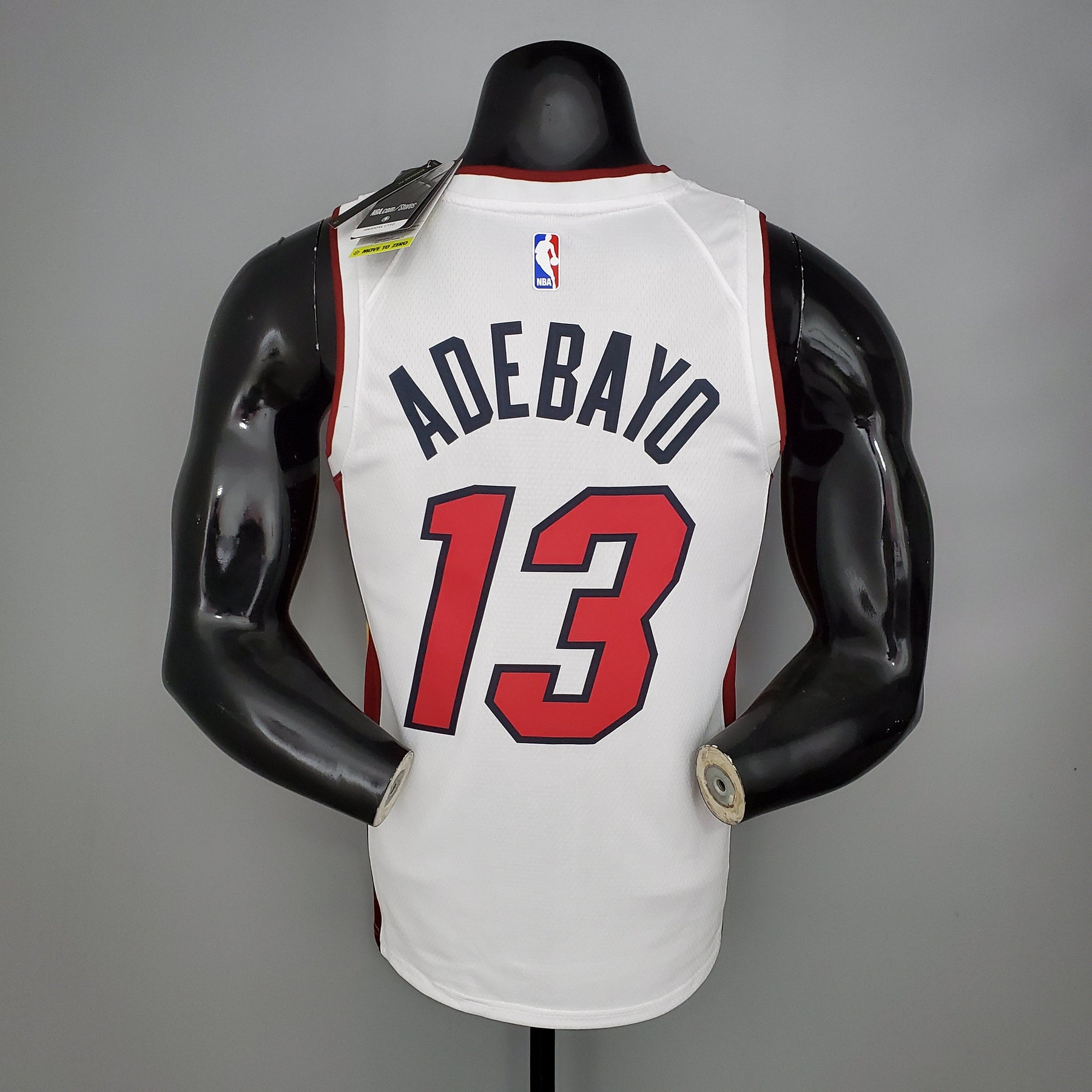 Camisola NBA Miami Heat #13 Adebayo - 75° Aniversário White