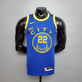 Camisola NBA Golden State Warriors #22 Wiggins - Train Blue