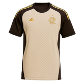 Camisola Flamengo 26/27 Treino Bege - Adidas Versão Torcedor