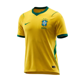 Camisola Brasil Home 26/27 Torcedor Masculina - Amarela