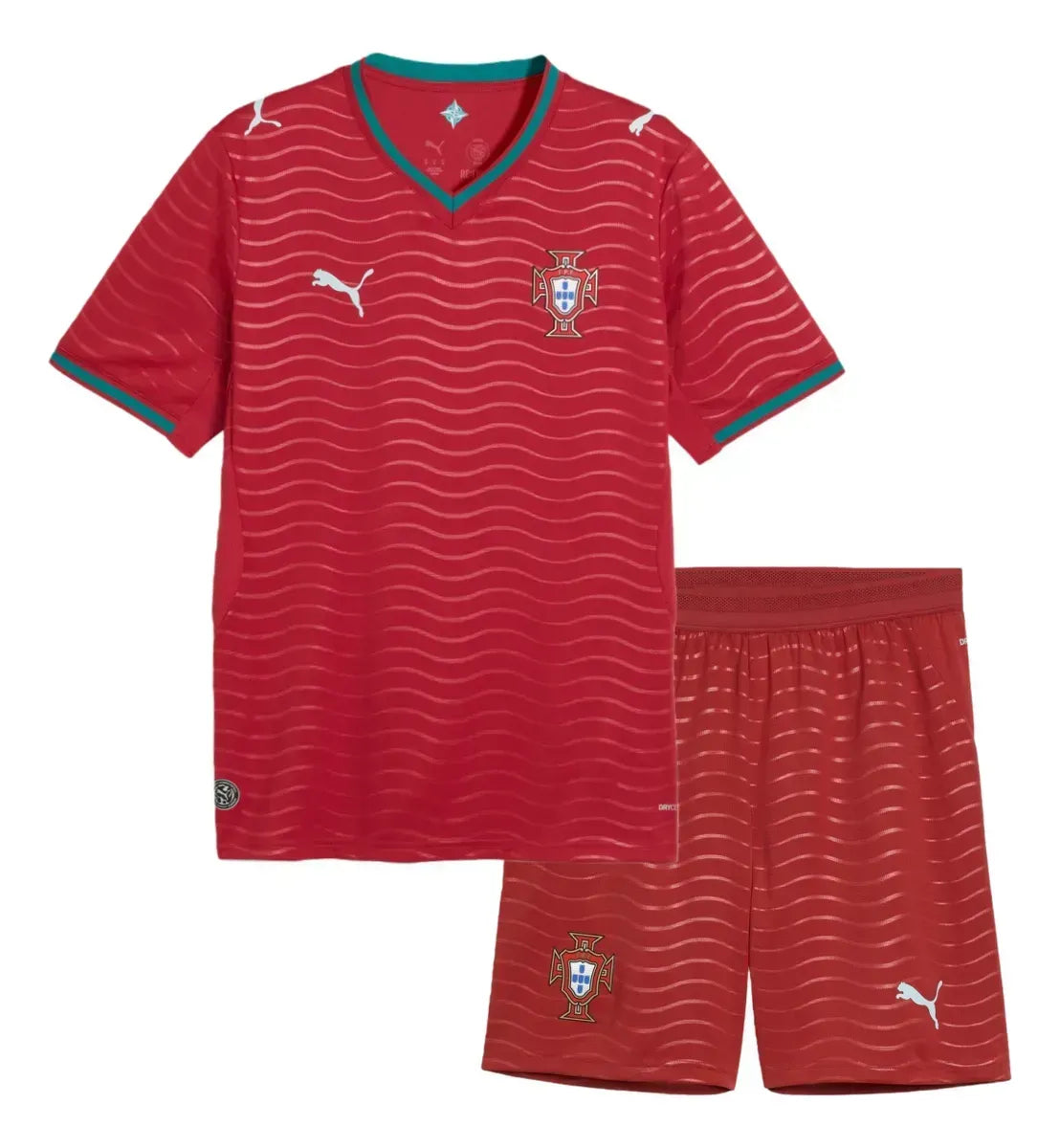 Conjunto Infantil Seleção Portugal l 2026 - Modelo Torcedor