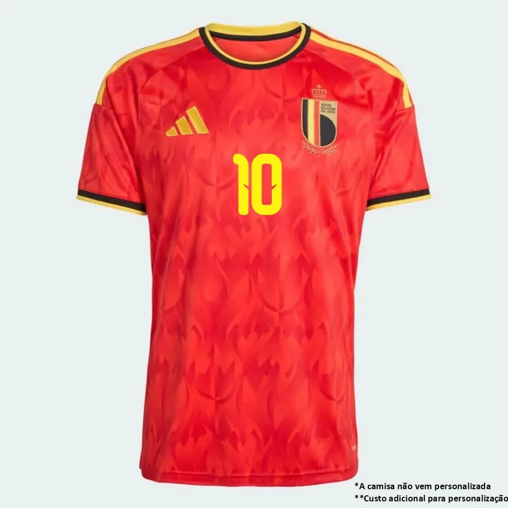 Camisola Bélgica I Adidas 26/27 Vermelha