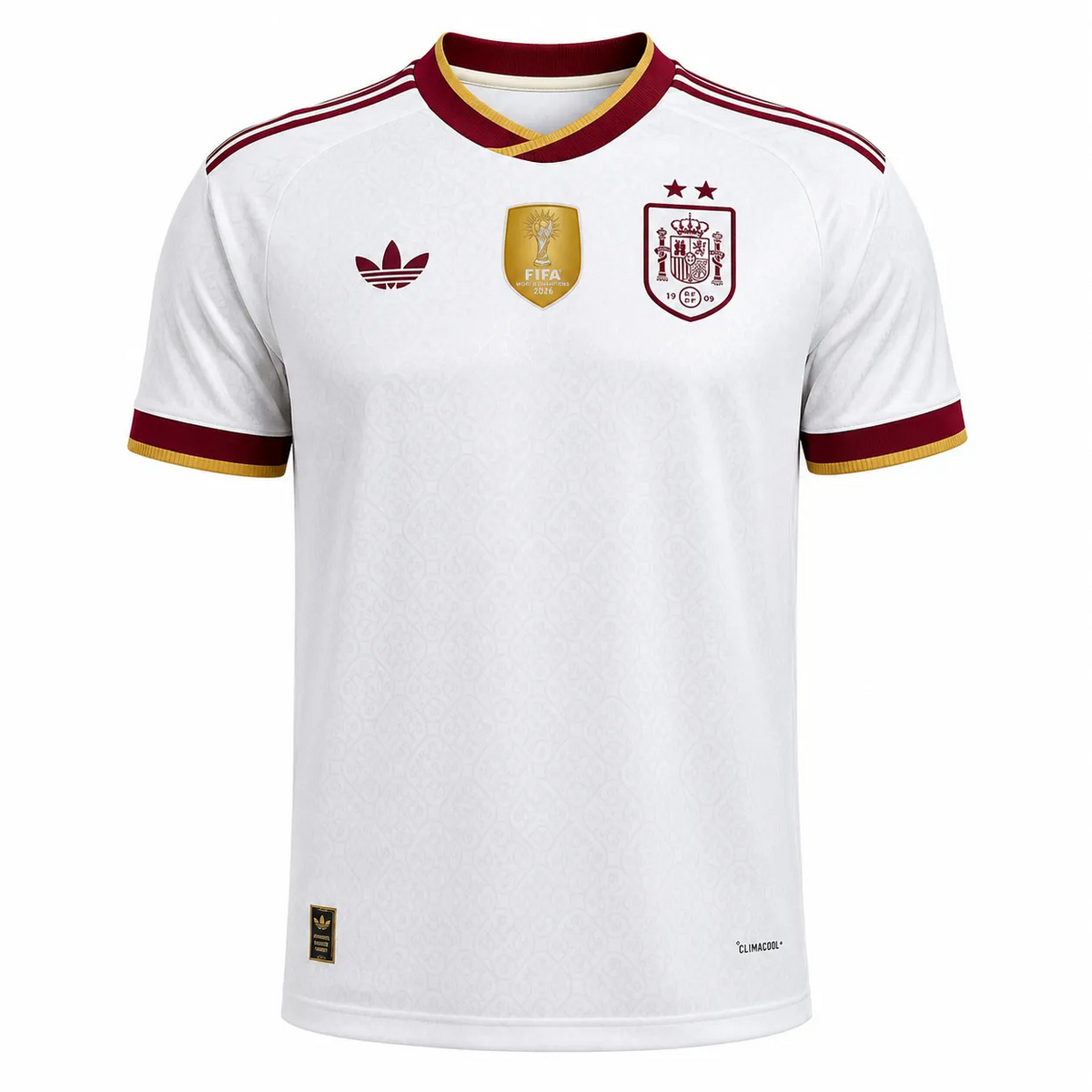 Camisa Espanha Away 2026/27 - Bicampeã com patch