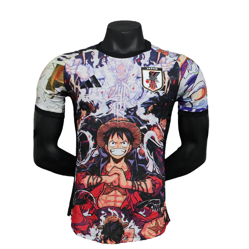 Camisola Japão 25/26 Edição Especial Anime - Branco - Versão Jogador