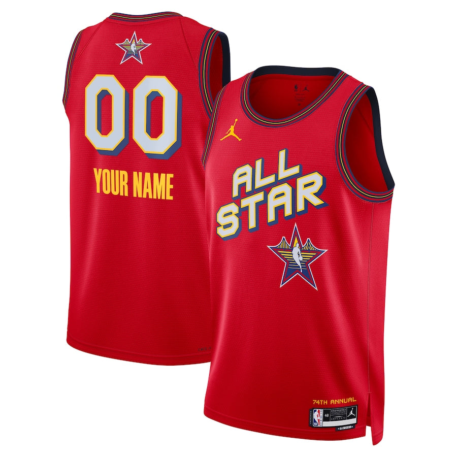 Camisola NBA All-Star Game 2025 Vermelha