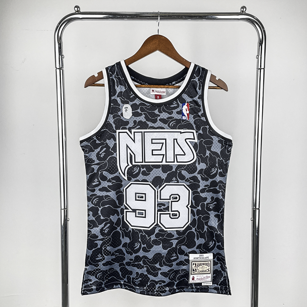 Camisola Mitchell & Ness x BAPE - Brooklyn Nets