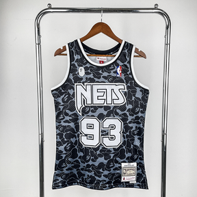 Camisola Mitchell & Ness x BAPE - Brooklyn Nets