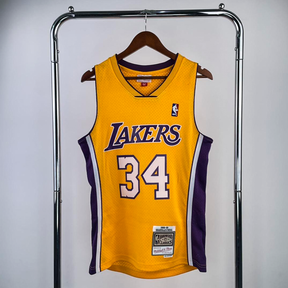 Camisola Mitchell & Ness  Los Angeles Lakers 1999-00 Dourada
