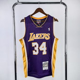 Camisola Mitchell & Ness Lakers Shaquille O'Neal 1999-2000 Roxa