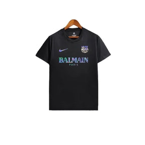 Camisola Barcelona x Balmain Masculina Torcedor 24/25 - Preta