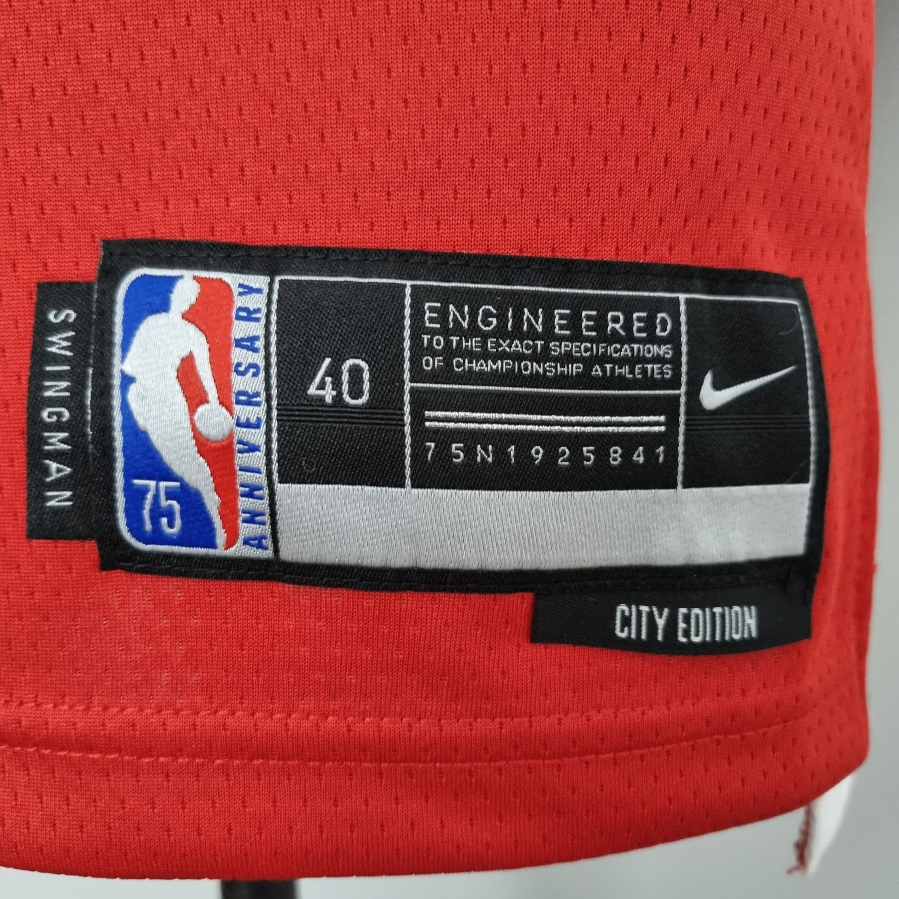 Camisola NBA Chicago Bulls #8 Lavine - 75° Aniversário Red