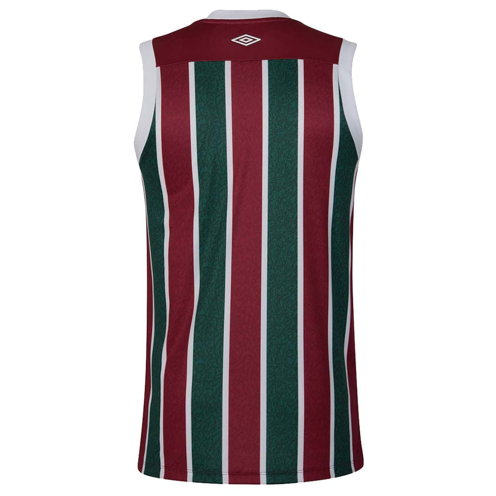 Camisola Camisola sem mangas Fluminense 24/25 - Umbro Torcedor Masculina - Vermelho