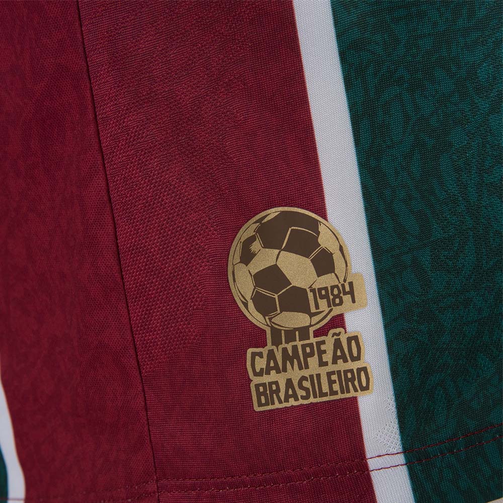 Camisola Fluminense I 24/25 Torcedor Umbro Feminino - Verde e Vinho