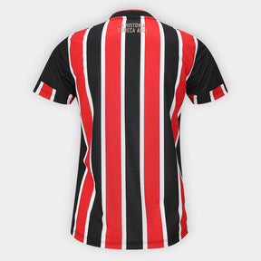 Camisola São Paulo II 24/25 Torcedor New Balance Feminina - Vermelho e Branco