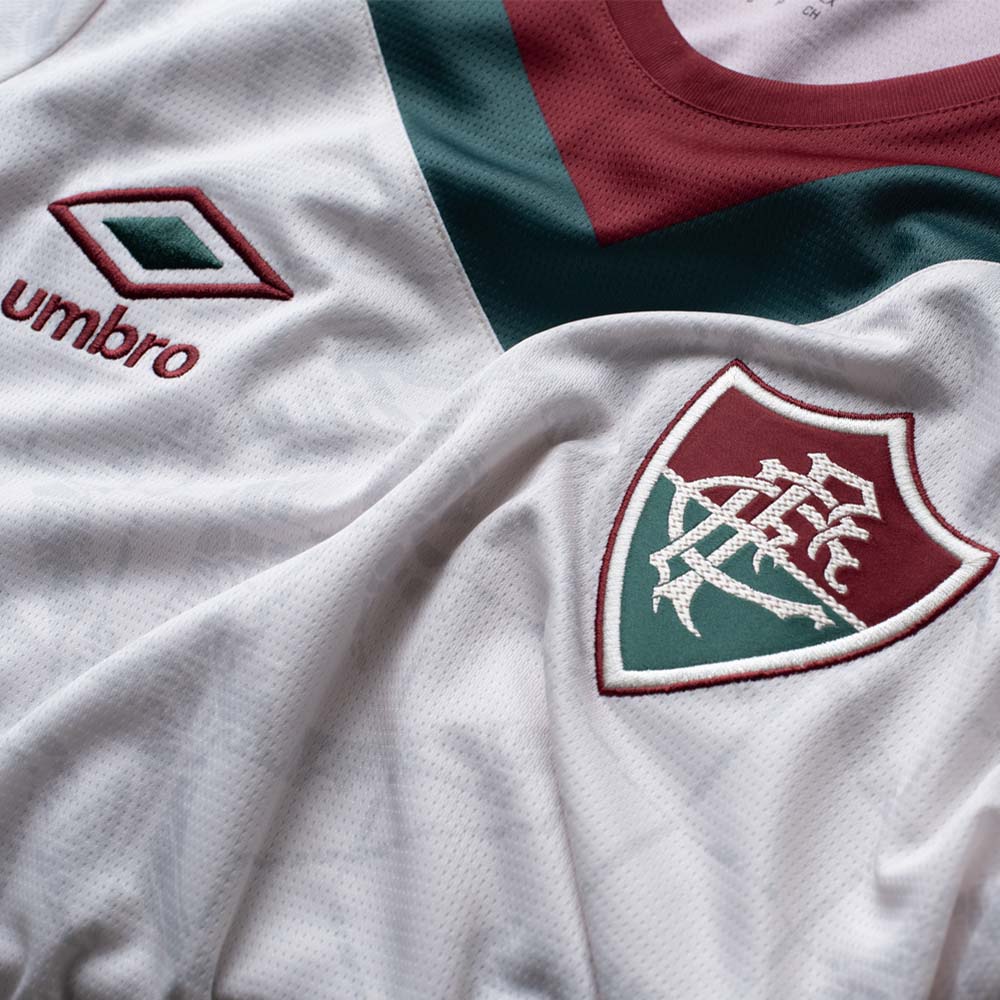 Camisola Fluminense III 24/25 Torcedor Umbro Feminina - Branco