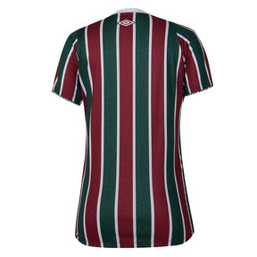 Camisola Fluminense I 24/25 Torcedor Umbro Feminino - Verde e Vinho