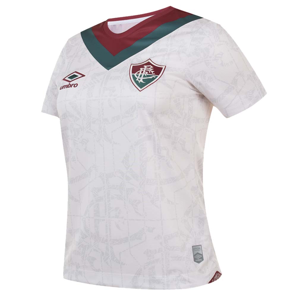 Camisola Fluminense III 24/25 Torcedor Umbro Feminina - Branco