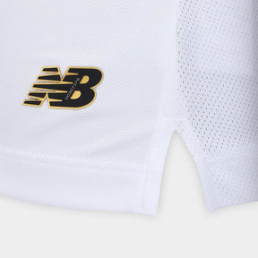Camisola São Paulo I 24/25 Torcedor New Balance Masculina - Branco e Vermelho