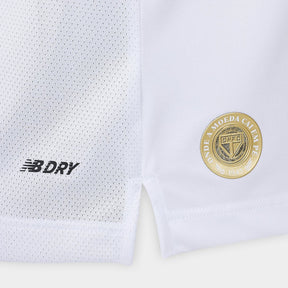 Camisola São Paulo I 24/25 Torcedor New Balance Masculina - Branco e Vermelho