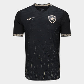 Camisola Botafogo II 24/25 Torcedor Reebok Masculina - Preto