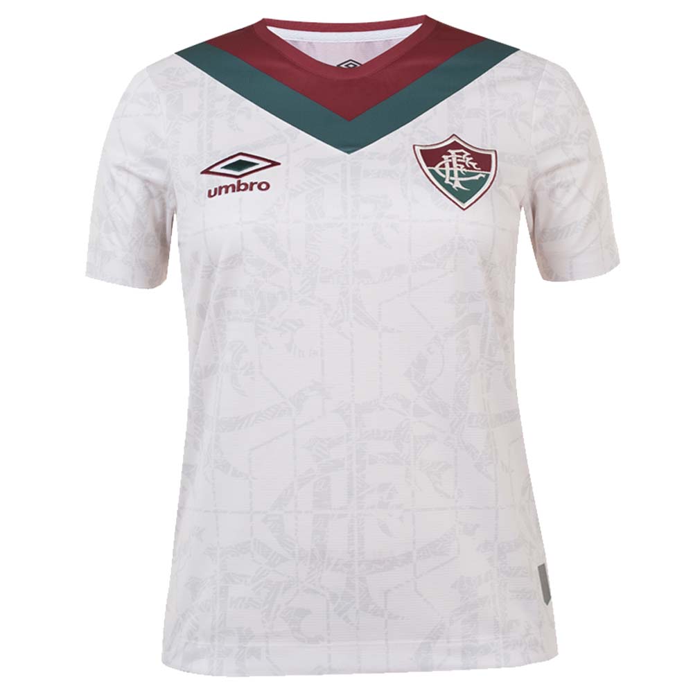 Camisola Fluminense III 24/25 Torcedor Umbro Feminina - Branco