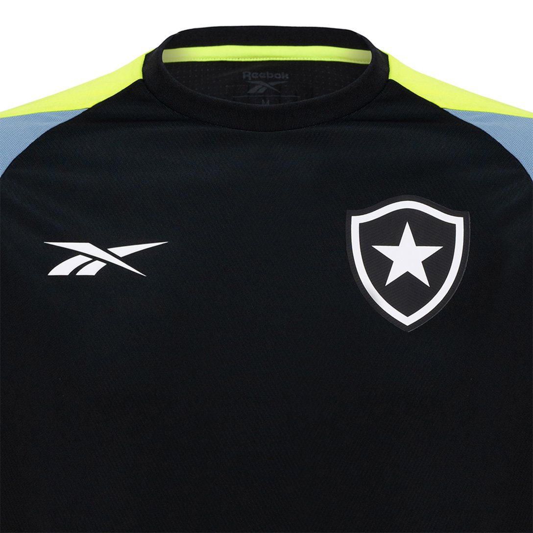 Camisola Botafogo 24/25 Treino Reebok Masculina - Preto